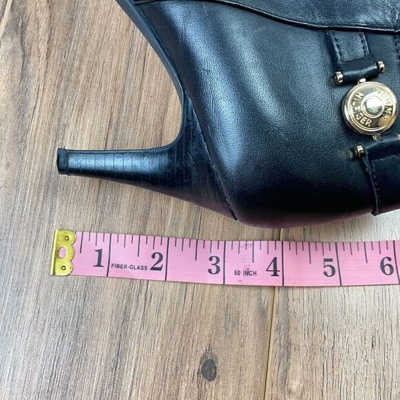 TOMMY HILFIGER Velesia Black Ankle Bootie. size 6 - Picture 7 of 10